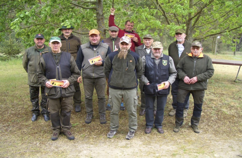 Gruppenbild der Jagdschützen der Jägerschaft